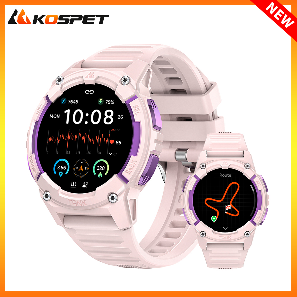 Smartwatch Watches For Women With Gps - KOSPET TANK S2 GPS Smart Uhren