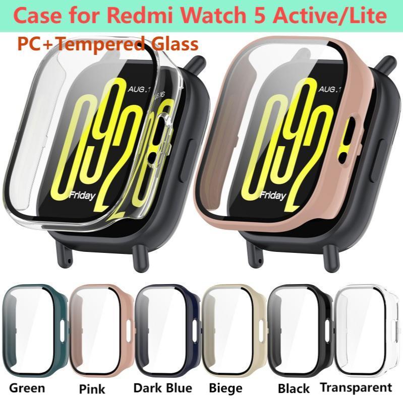 Smartwatch Redmi Watches - Gehärtetes Glas + PC-Hülle für Redmi