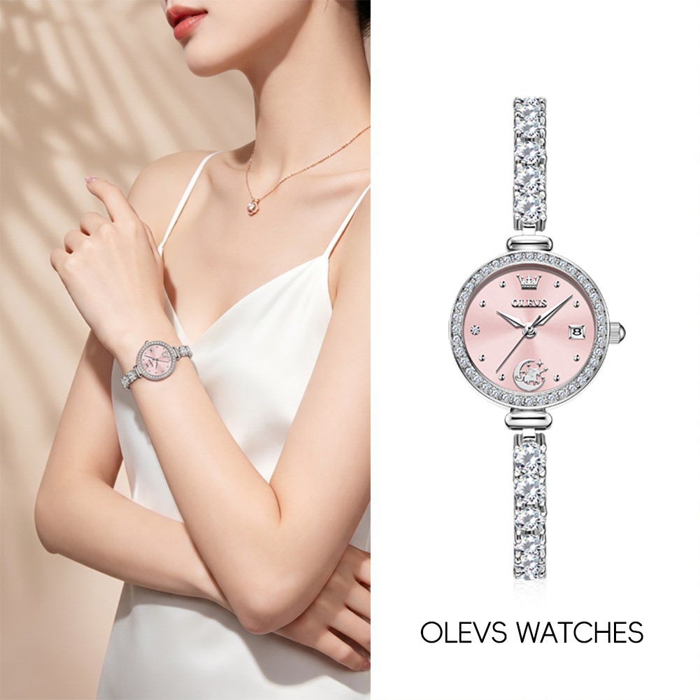 Ladies Fashion Watch - OLEVS 2998 Marken-Originaluhr für Damen Geschenkbox