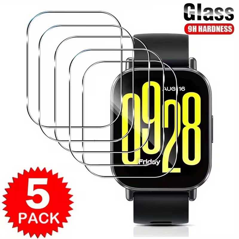 Smartwatch Redmi Watches - 1–5 Stück gehärtetes Glas für Xiaomi