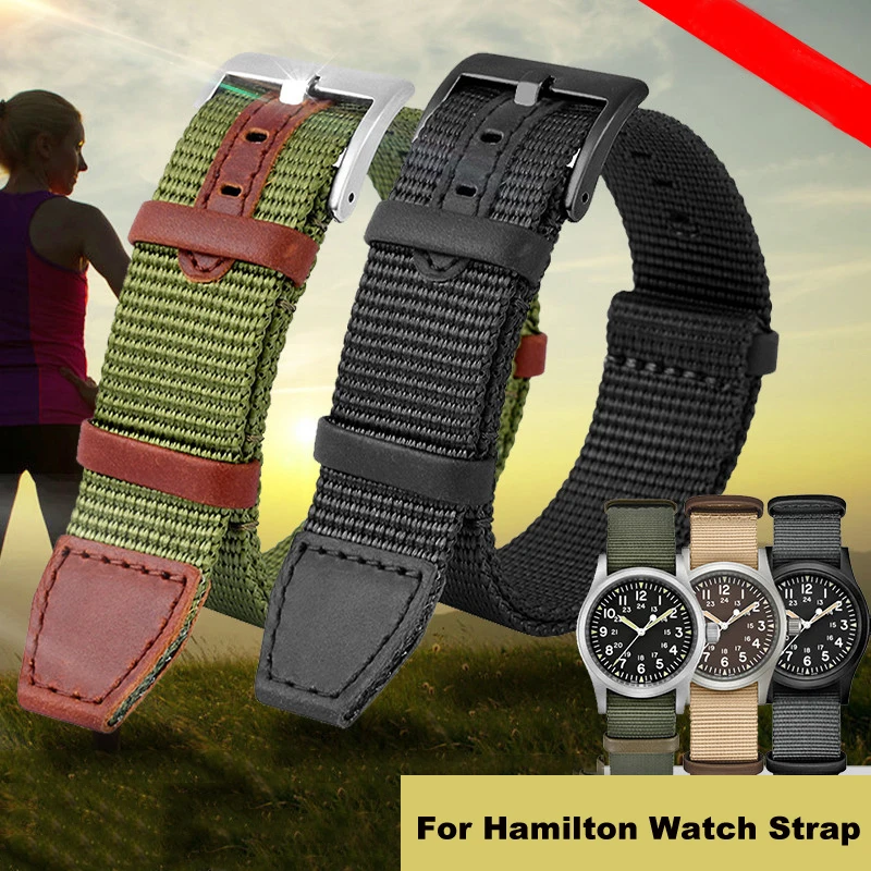 Nato Strap Nylon - Hochwertiges Nylon 20mm 22mm Armband Sicherheitsgurt