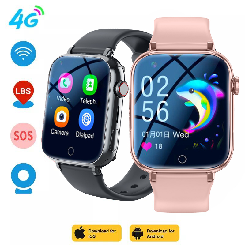 Kids Watches Not Smartwatch - 4G Smartwatch für Kinder mit LBS-Ortung,