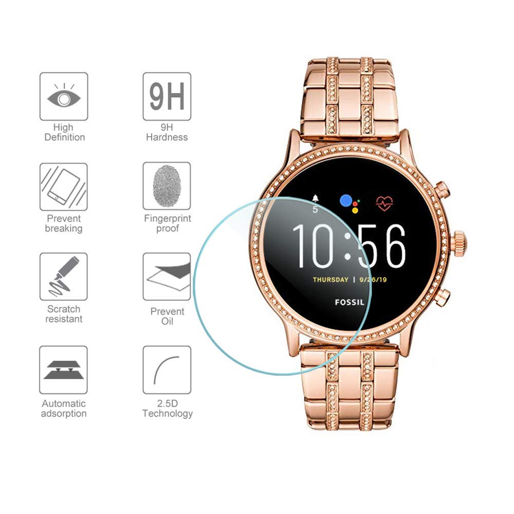 Fossil Watches Smartwatch Gen 6 - 2 Stück gehärtetes Glas für fossile