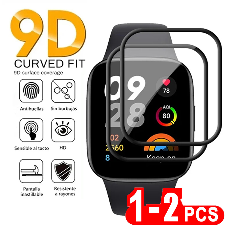 Smartwatch Redmi Watches - 2 Stück gehärtetes Glas für Redmi