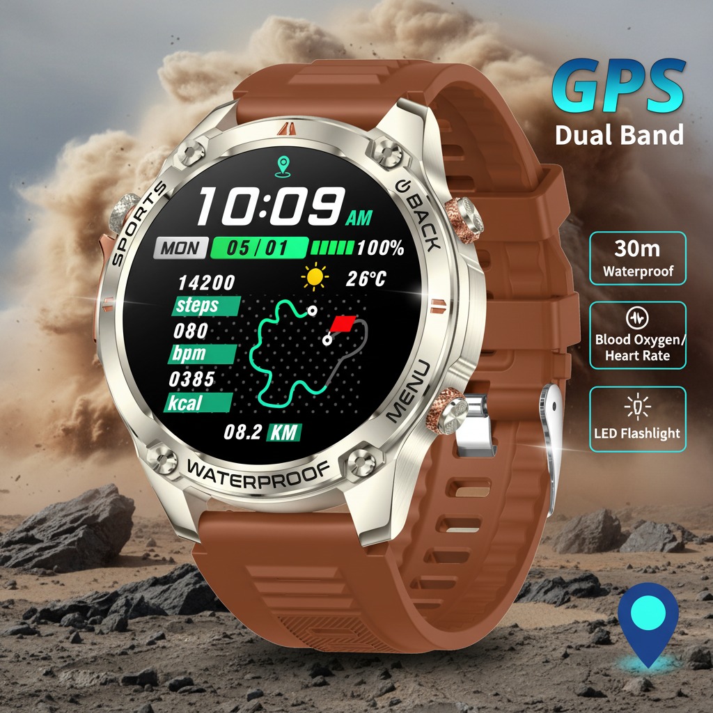 Watch Vs Smartwatch - VWAR Neue GPS Smart Uhr Männer