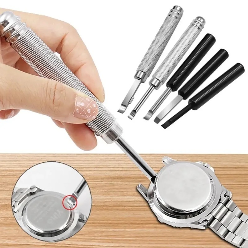 Case Back Opener - 1 Stück Metall-Uhrenöffner Werkzeug Gehäuse-Druckentferner für