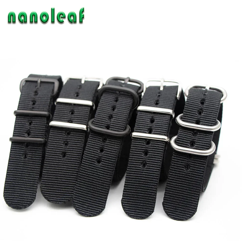 Nato Strap Nylon - Schwarz Nylon Uhr Band Für Mechanische