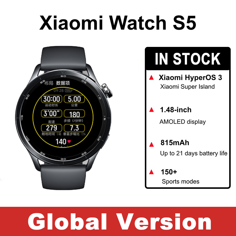 Timex Watches Smartwatch - Globale Version Xiaomi Watch S5 Xiaomi