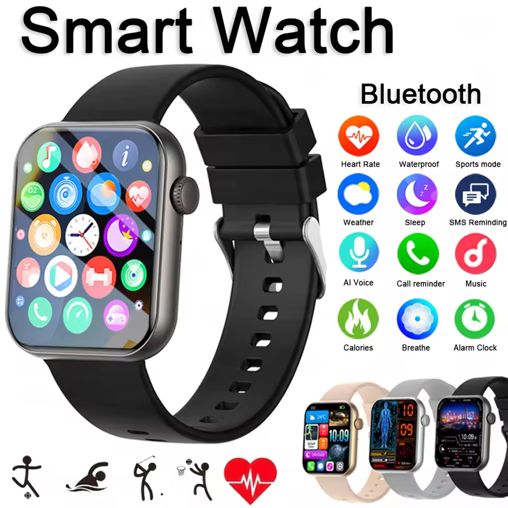 Smartwatch Ladies Watches For Women - Original Herren Smartwatch Fitness-Tracker BT-Anruf Kabellose