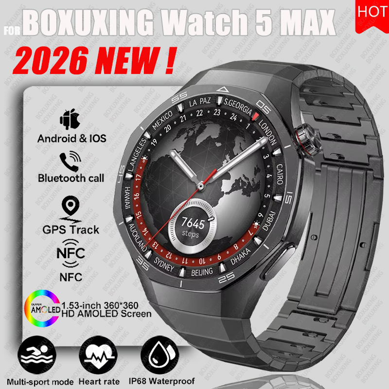 Smartwatch Watches For Women With Gps - 2026 Neue BOXUXING Uhr 5MAX Smart