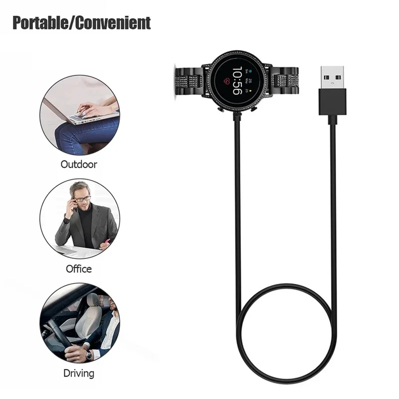 Fossil Watches Smartwatch Gen 6 - 1M USB Magnetisches Schnellladegerät Dock für