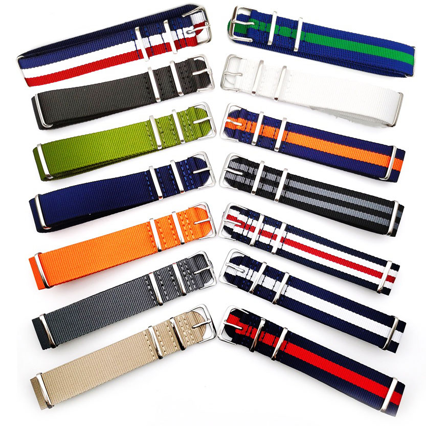 Nato Strap Nylon - Canvas Band für Nylon Uhrenarmband Uhrenarmbänder