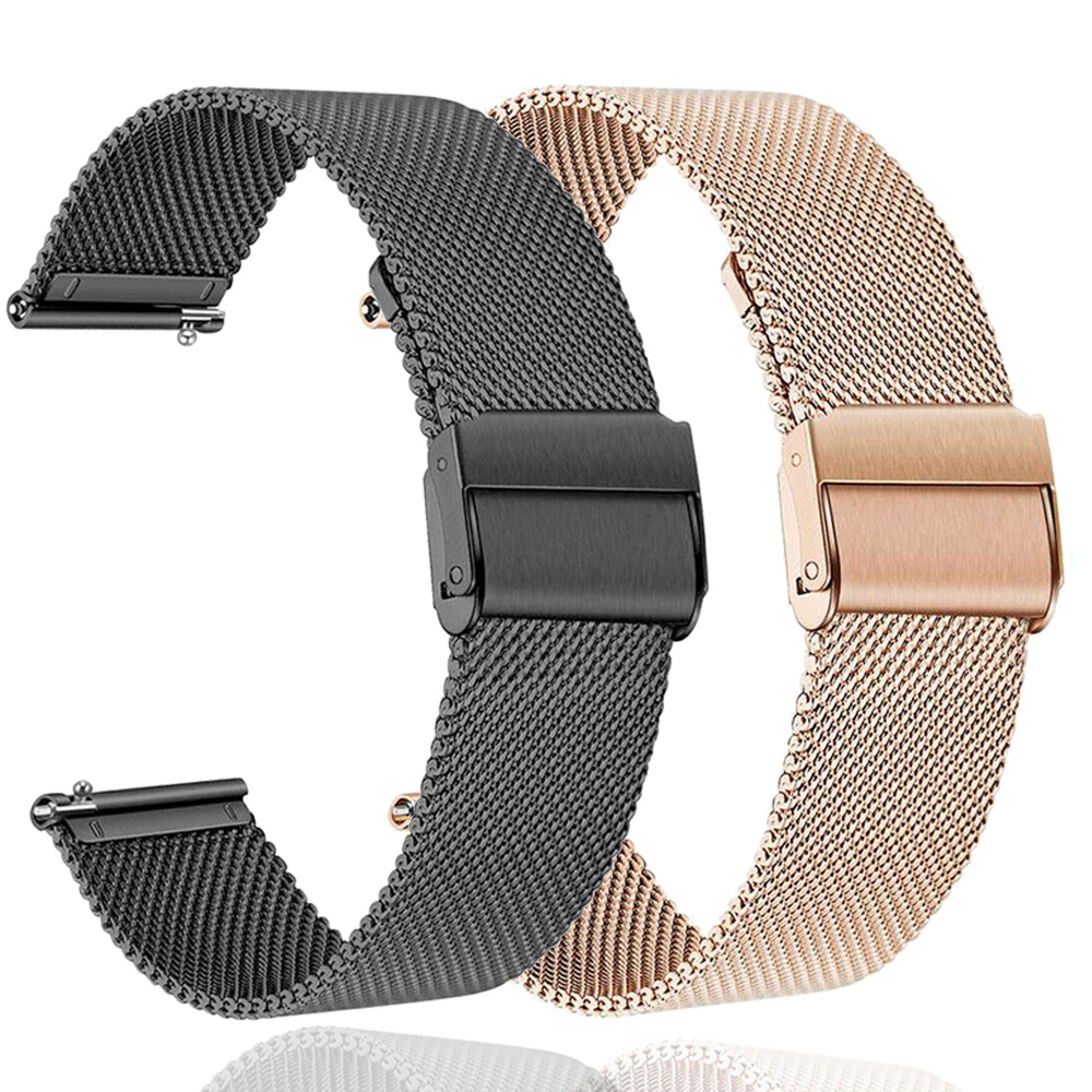 Fossil Watches Smartwatch Hybrid - 22 mm Edelstahlarmband für Fossil Gen