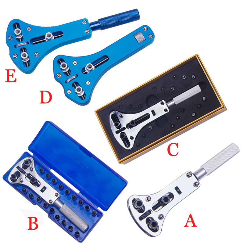 Case Back Opener - A/B/C/D/E-Stile, Werkzeug zum Öffnen des Uhrengehäuses,
