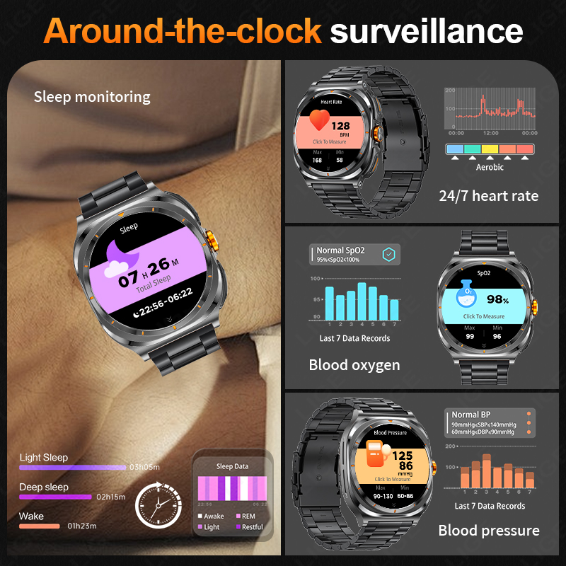 LIGE 2025 Uhr Drahtlose Kopfhö – Smartwatch Health Watches For Women Bewertung und Preis