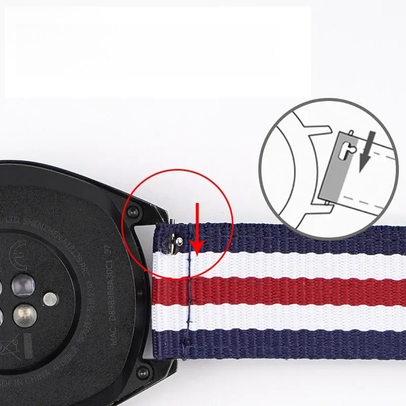 Nylon-Uhrenarmband, 20 mm, 22  – Nato Strap Nylon Bewertung und Preis