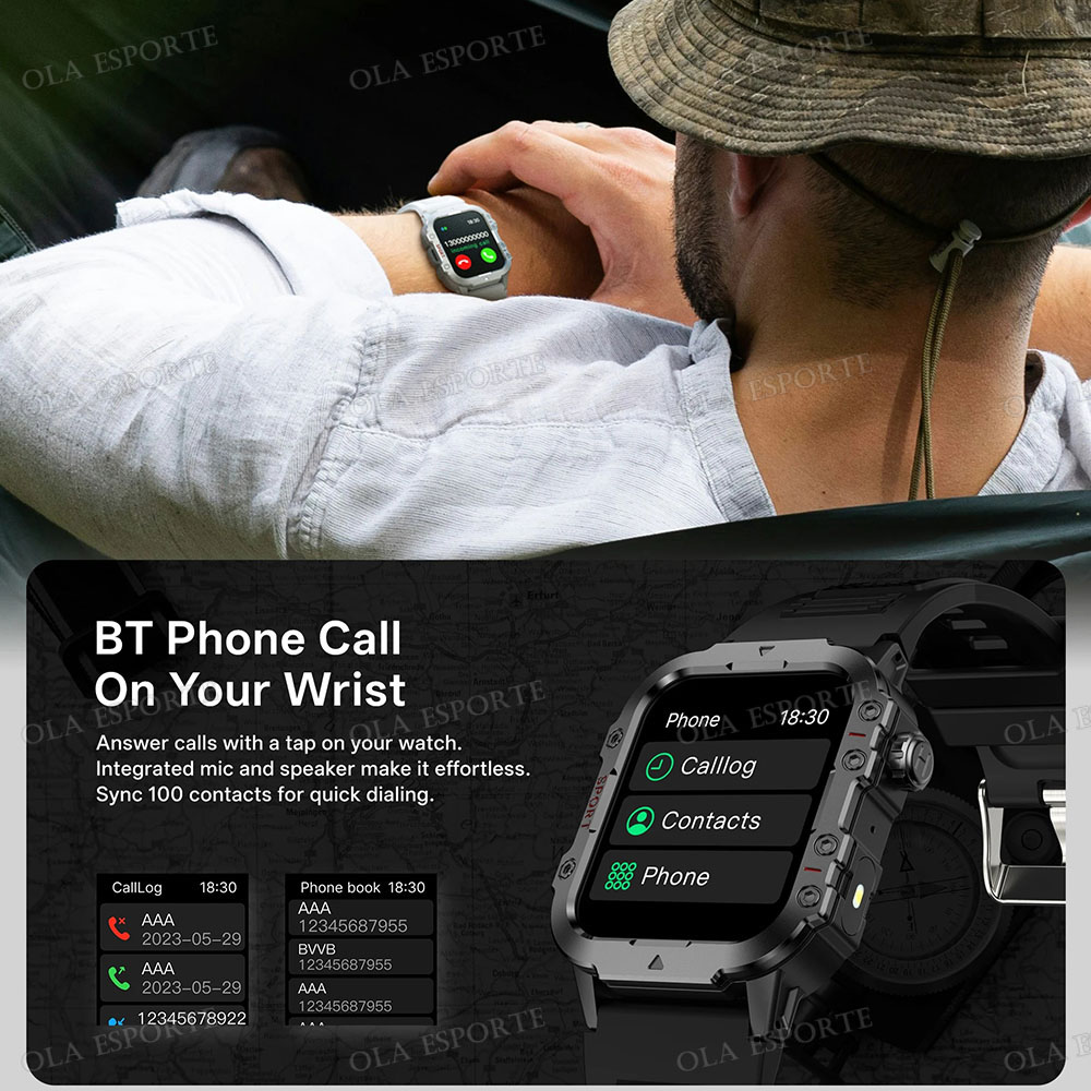 2026 Neue Robuste Militär-GPS- – Smartwatch Watches For Women With Gps Bewertung und Preis