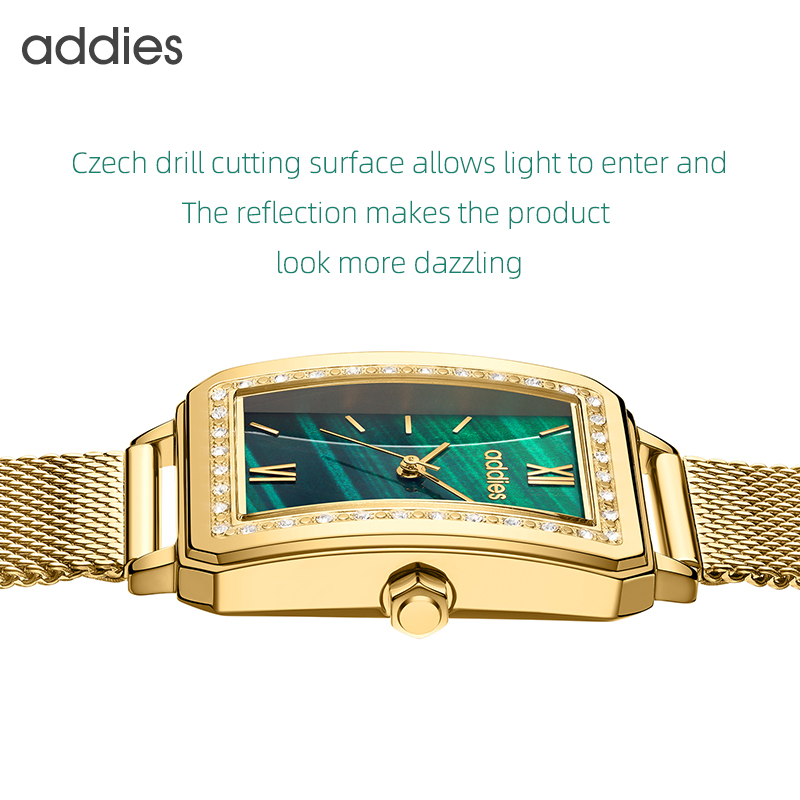 ADDIES Mode Quarz Damen Armban – Mesh Stainless Strap Bewertung und Preis