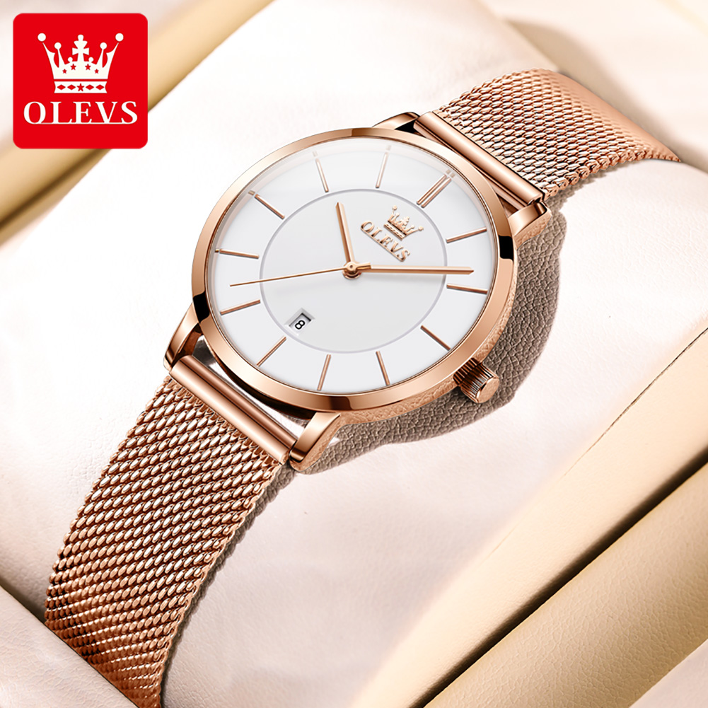 OLEVS Damenuhr 5869, elegante  – Ladies Fashion Watch Bewertung und Preis