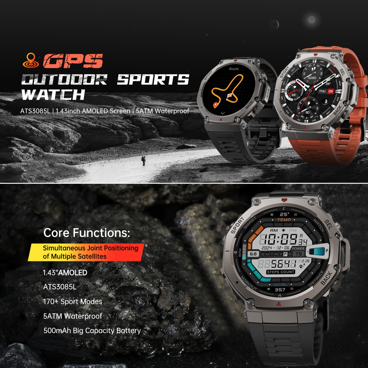 2025 neue Militärische Smart U – Watch Vs Smartwatch Bewertung und Preis