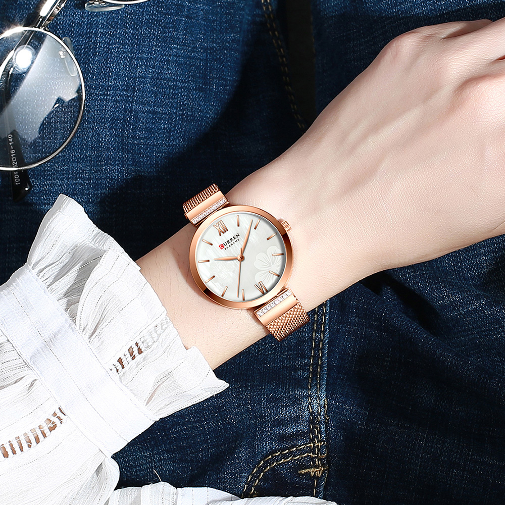 CURREN 9067 Minimalistische Qu – Mesh Stainless Strap Bewertung und Preis
