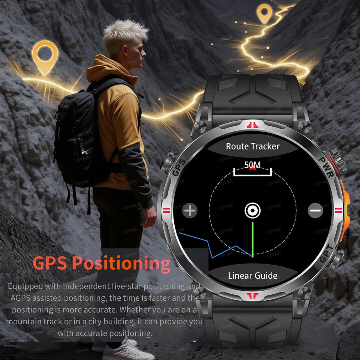 2025 Neue VWAR Air5 Ultra GPS- – Watch Vs Smartwatch Bewertung und Preis