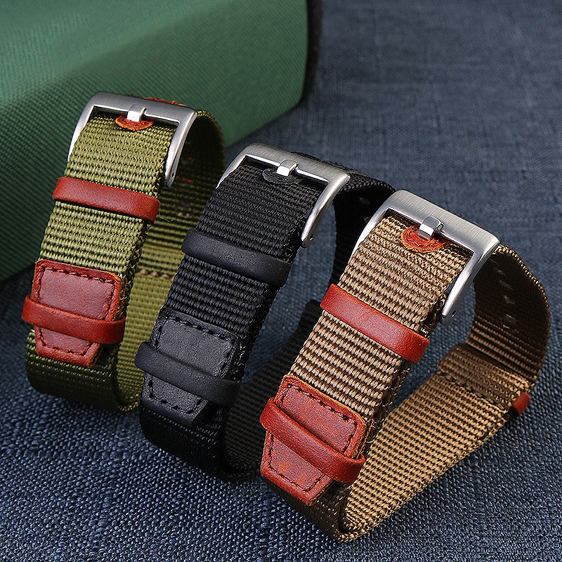 Hochwertiges Nylon 20mm 22mm A – Nato Strap Nylon Bewertung und Preis