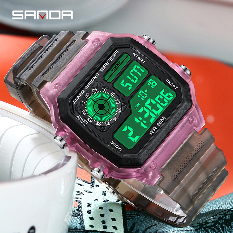 Modische Sanda Top-Marke LED D – Ladies Fashion Watch Bewertung und Preis
