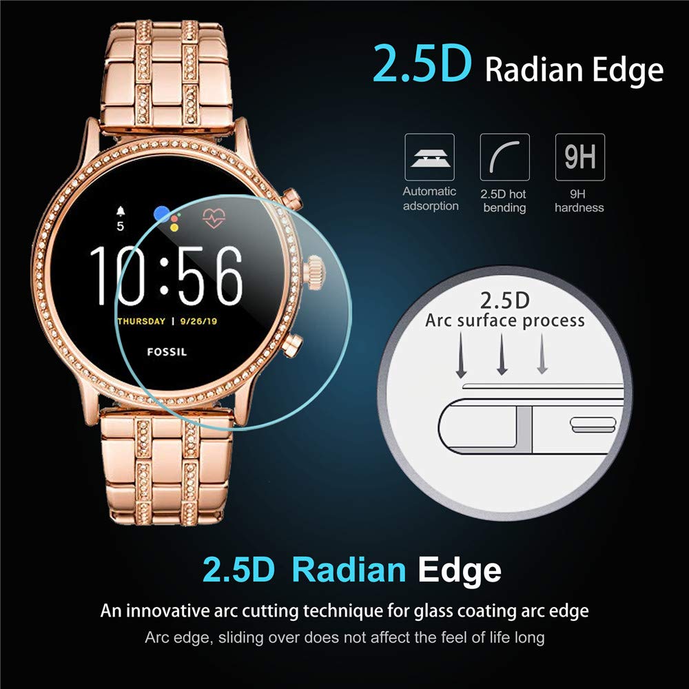 2 Stück gehärtetes Glas für fo – Fossil Watches Smartwatch Gen 6 Bewertung und Preis