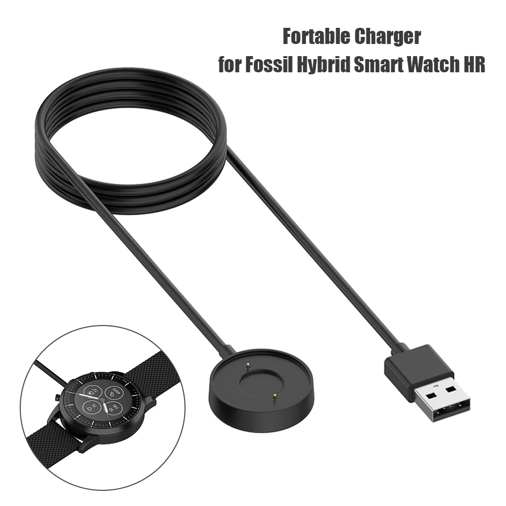 3-Fuß-Kabel, USB-Ladegerät, kl – Fossil Watches Smartwatch Hybrid Bewertung und Preis