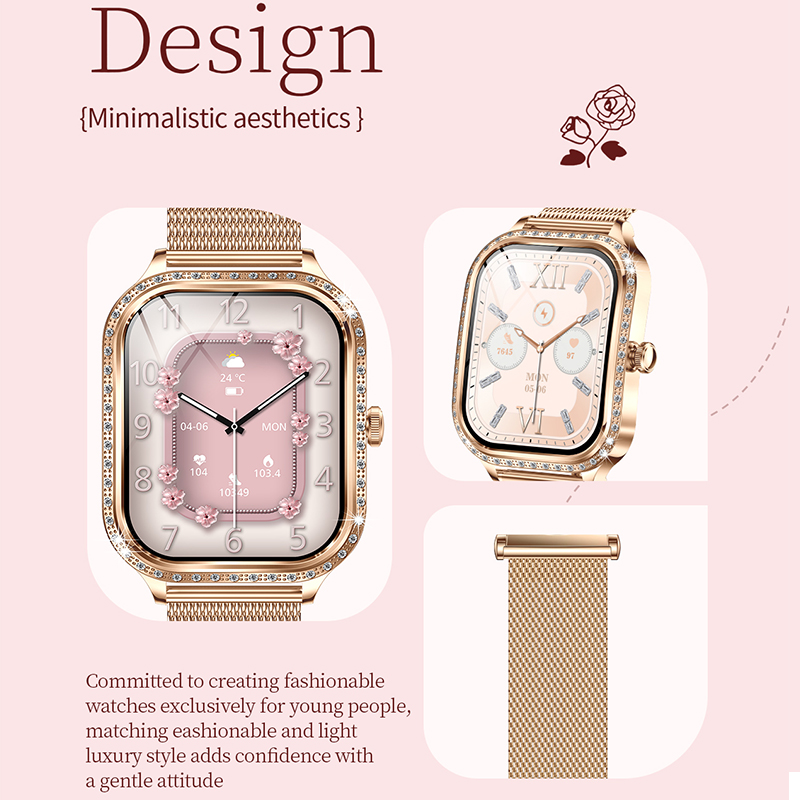 Neue Smart Watch Frauen 1,75