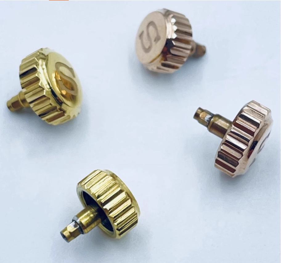 Edelstahl-Uhrenkrone für NH35- – Watch Crown Pusher Bewertung und Preis