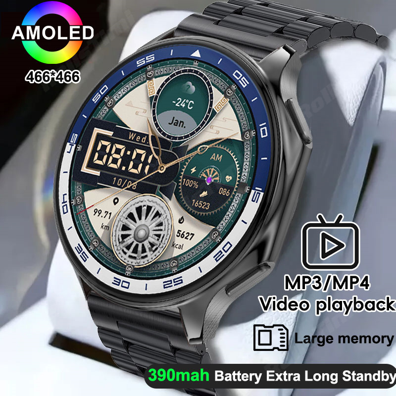 1,43 AMOLED Smart Uhr 3D Surro – Timex Watches Smartwatch Bewertung und Preis