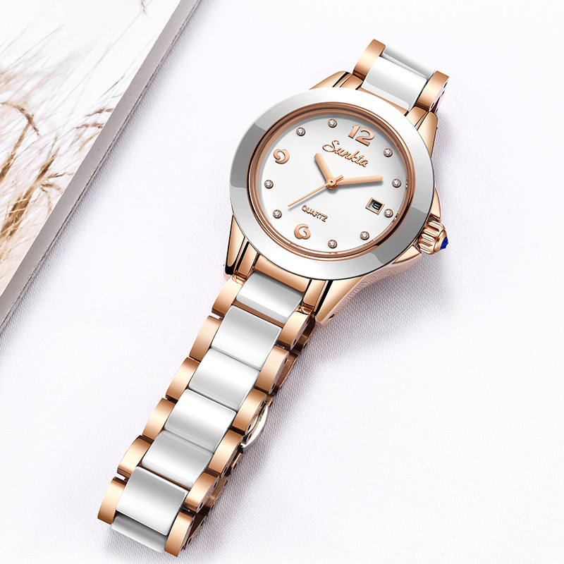 Sunkta Mode Lässig Quarz Frau  – Ladies Fashion Watch Bewertung und Preis