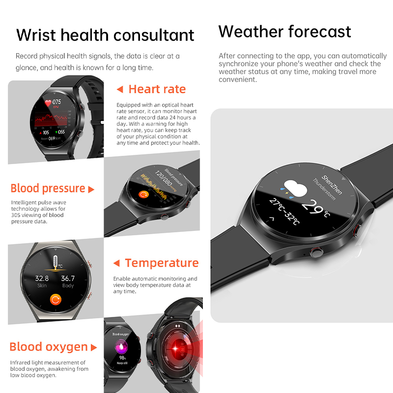 GEJIAN 1,3-Zoll-HD-Bildschirm  – Smartwatch Health Watches For Women Bewertung und Preis