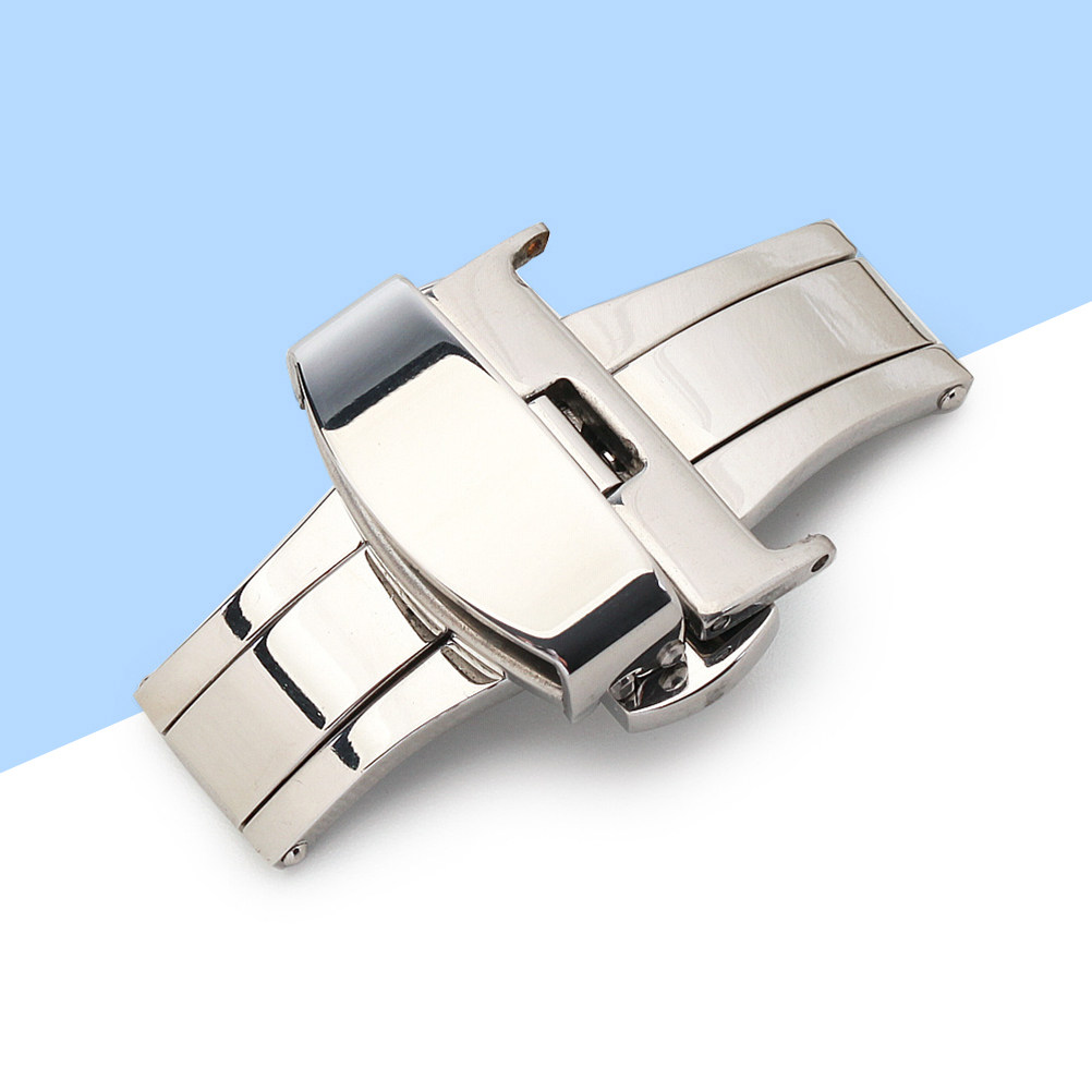 18-mm-Edelstahl-Doppel-Druckve – Mesh Stainless Strap Bewertung und Preis