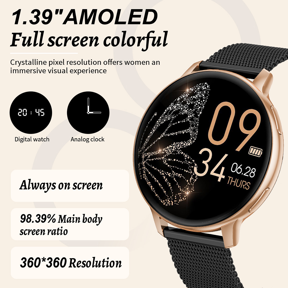 LIGE Modische Smartwatch für D – Smartwatch Ladies Watches For Women Bewertung und Preis