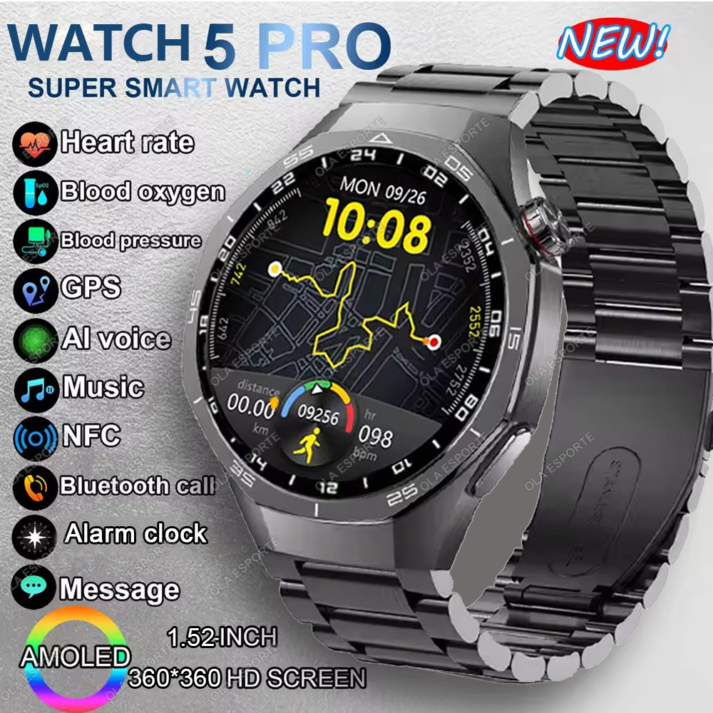 Neue Watch 5 Pro Smartwatch 1, – Smartwatch Watches For Women With Gps Bewertung und Preis