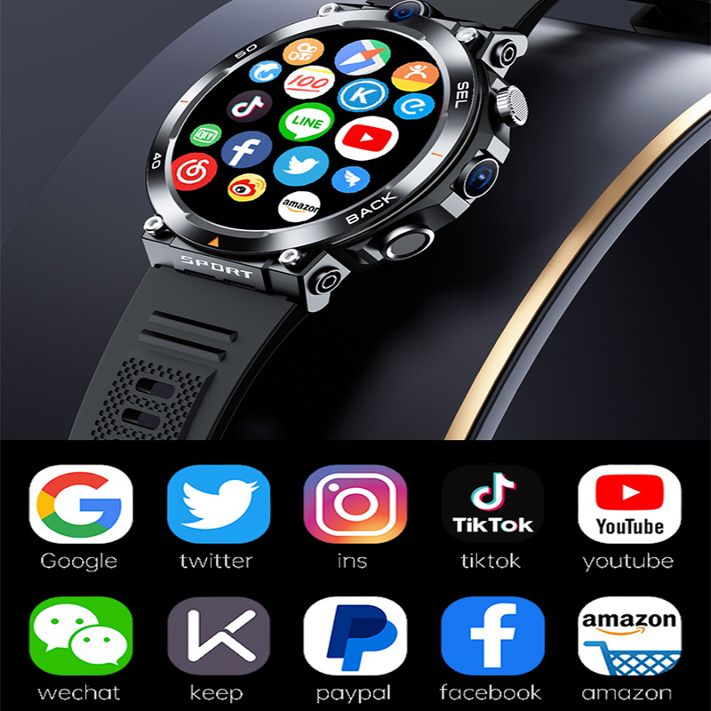 Neue Google Play 1,39-Zoll 4G  – Smartwatch Watches For Women With Gps Bewertung und Preis