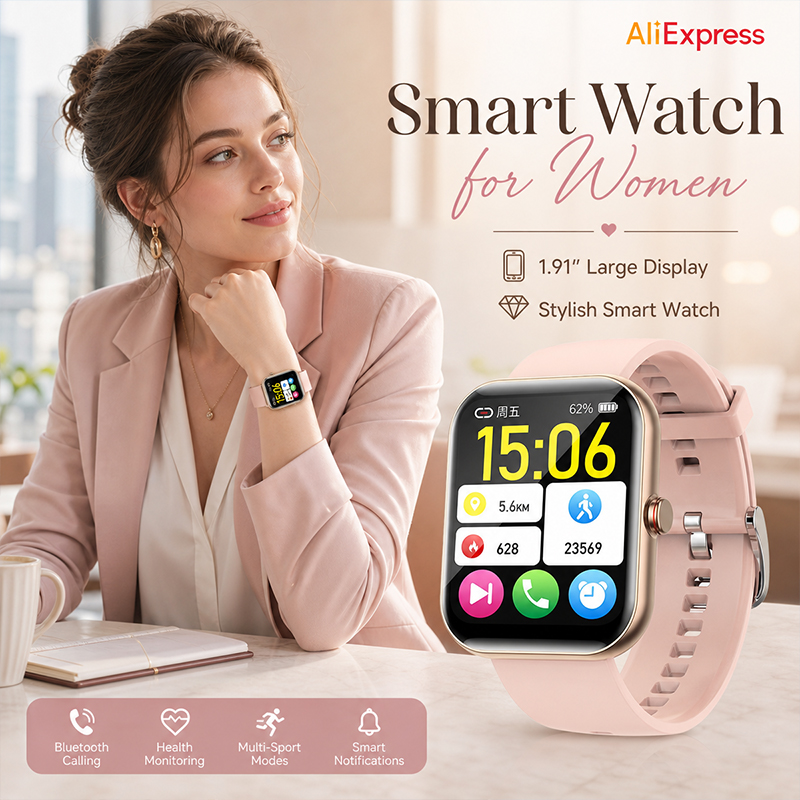 Damen Smartwatch mit Bluetooth – Smartwatch Ladies Watches For Women Bewertung und Preis