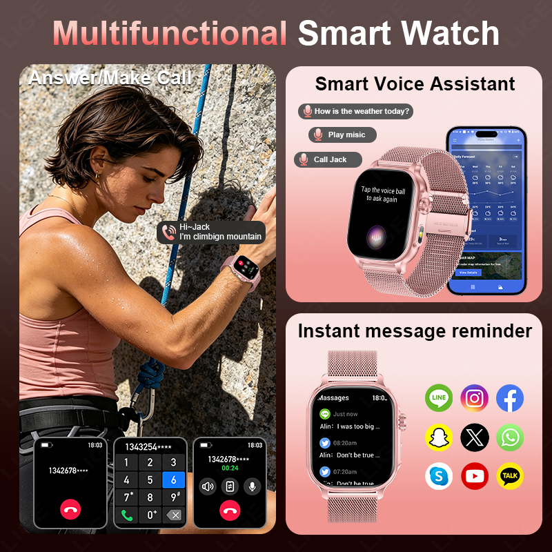 2026 Neue 1400mAh Große Batter – Smartwatch Health Watches For Women Bewertung und Preis