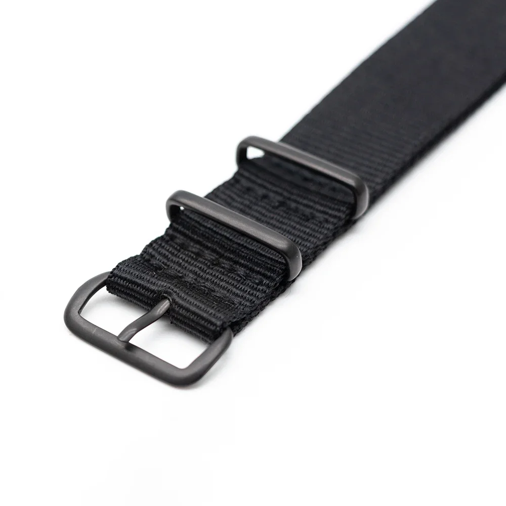 Schwarz Nylon Uhr Band Für Mec – Nato Strap Nylon Bewertung und Preis