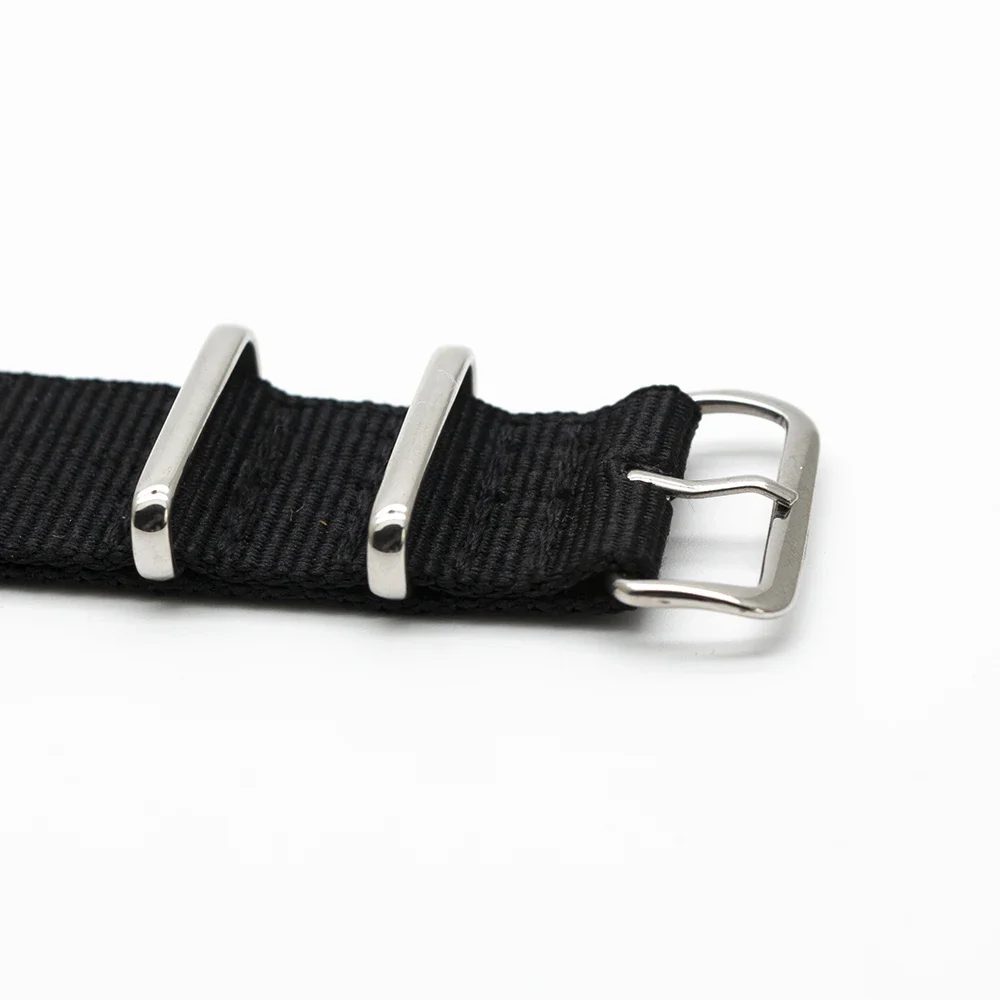 Schwarz Nylon Uhr Band Für Mec – Nato Strap Nylon Bewertung und Preis