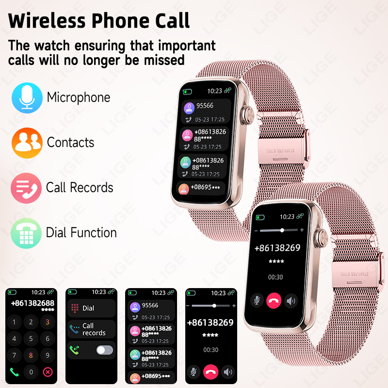 LIGE 1,47'' Smart Uhr Frauen M – Smartwatch Ladies Watches For Women Bewertung und Preis