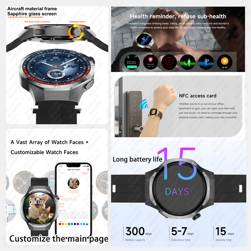 2026 Neue BOXUXING Uhr 5MAX Sm – Smartwatch Watches For Women With Gps Bewertung und Preis