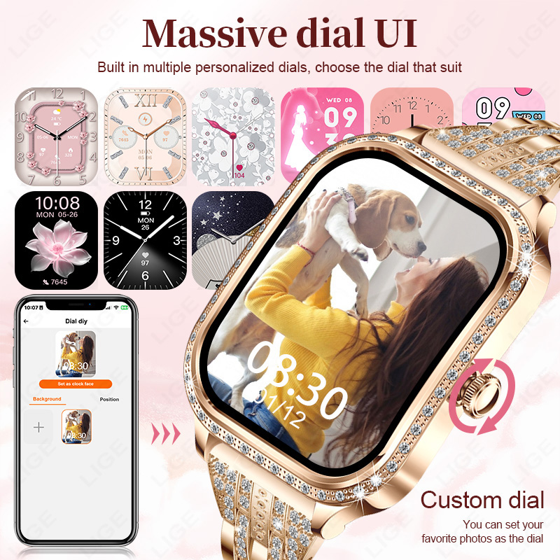 LIGE Smartwatch für Damen, was – Smartwatch Ladies Watches For Women Bewertung und Preis