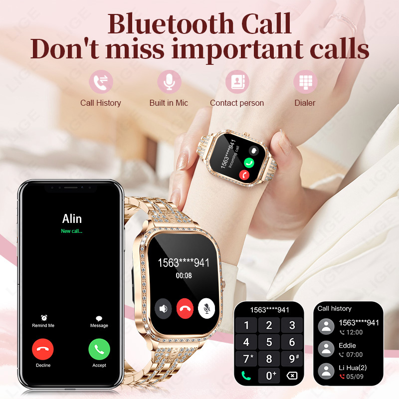 LIGE Smartwatch für Damen, was – Smartwatch Ladies Watches For Women Bewertung und Preis