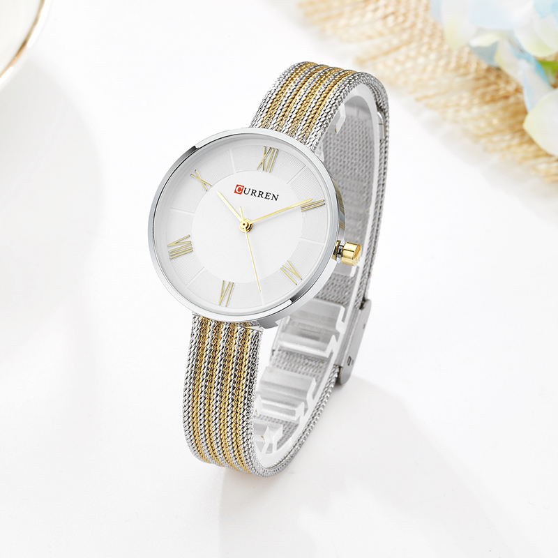 CURREN 9020 Kleine Zifferblatt – Mesh Stainless Strap Bewertung und Preis
