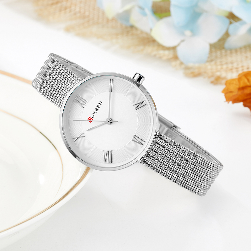 CURREN 9020 Kleine Zifferblatt – Mesh Stainless Strap Bewertung und Preis