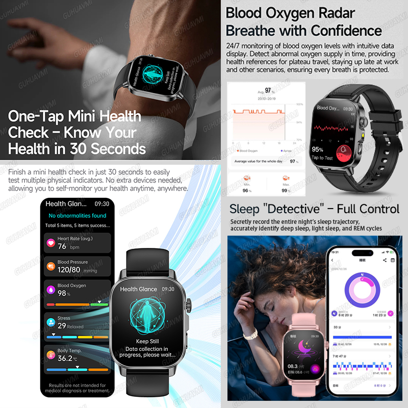 2026 Neue Gesundheits-Smartwat – Smartwatch Health Watches For Women Bewertung und Preis